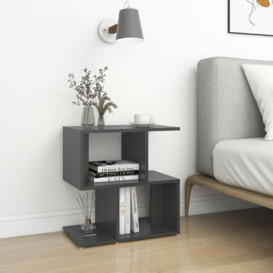 Vidaxl - Bedside Cabinets 50x30x51.5 cm Engineered Wood 2 pcs Grey Grey