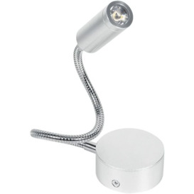Echoo - Bedside Lamp, led Bedside Reading Lamp, Minimalist Task Lamp, Dimmable Touch Headboard Wall Lamp wit