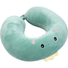Cute Travel Pillow Animal U-Shaped Pillow Memory Foam Neck Pillow Suitable for Car Airplane Boy Girl Child