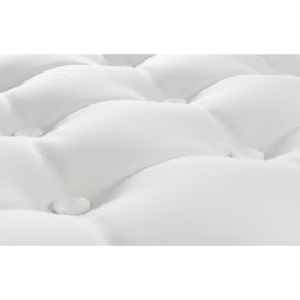 Pillowtop Cashmere & Merino 2250 Pocket Spring Medium Mattress - 5FT - White, White