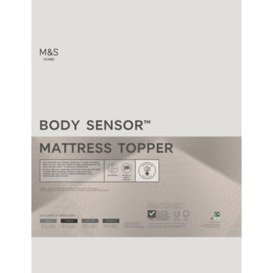 Body Sensor  Body Temperature Control Mattress Enhancer - 6FT - White, White