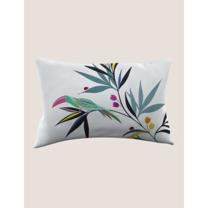 Sara Miller 2pk Pure Cotton Enchanted Gate Pillowcases Light Blue Mix