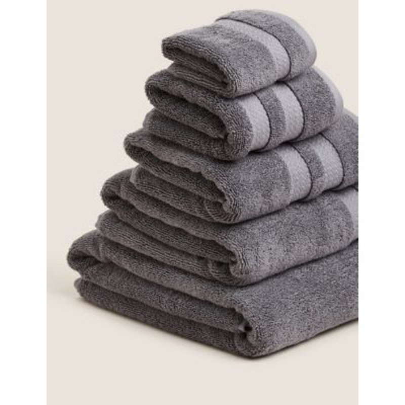 Autograph Hotel Ultimate Retreat Towel HAND Charcoal, Charcoal by