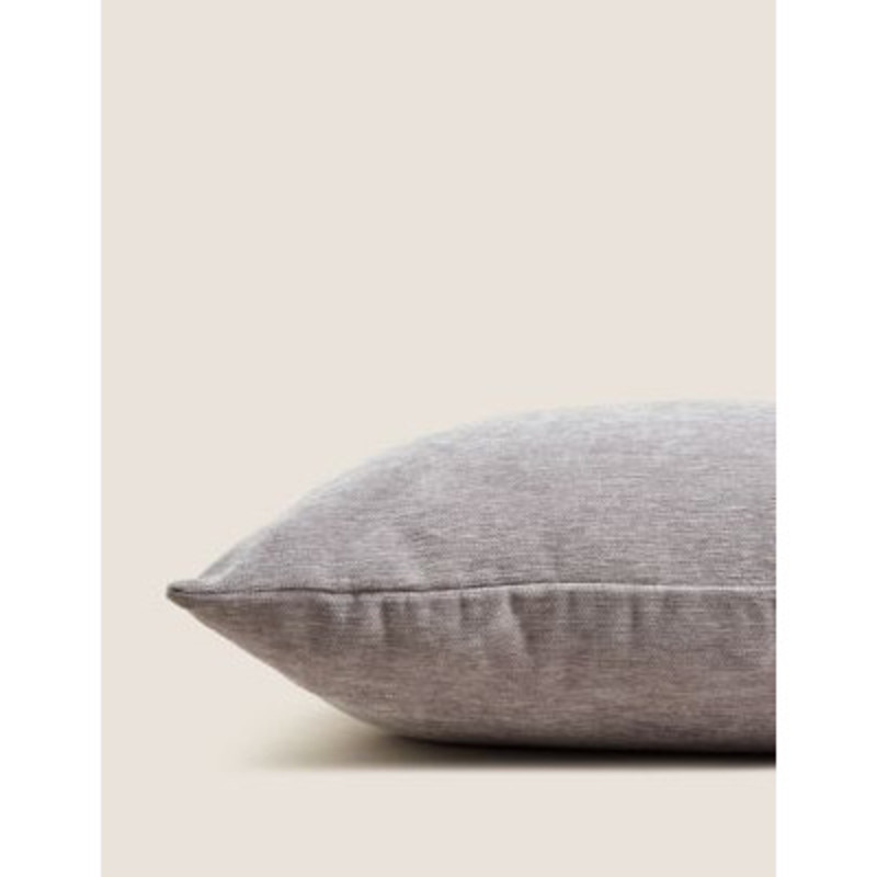 M&S Chenille Cushion Light Grey, Light Grey,Navy,Charcoal,Sage by