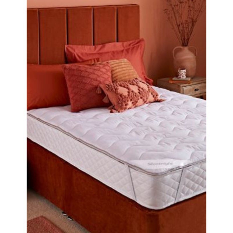 Silentnight Heat Genie Self Heating Mattress Topper DBL White