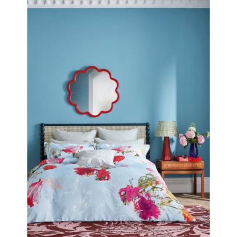 Ted Baker Pure Cotton Floating Floral Duvet Cover DBL Multi, Multi