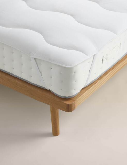 M&S Comfortably Cool Mattress Topper White by Marks & Spencer ...