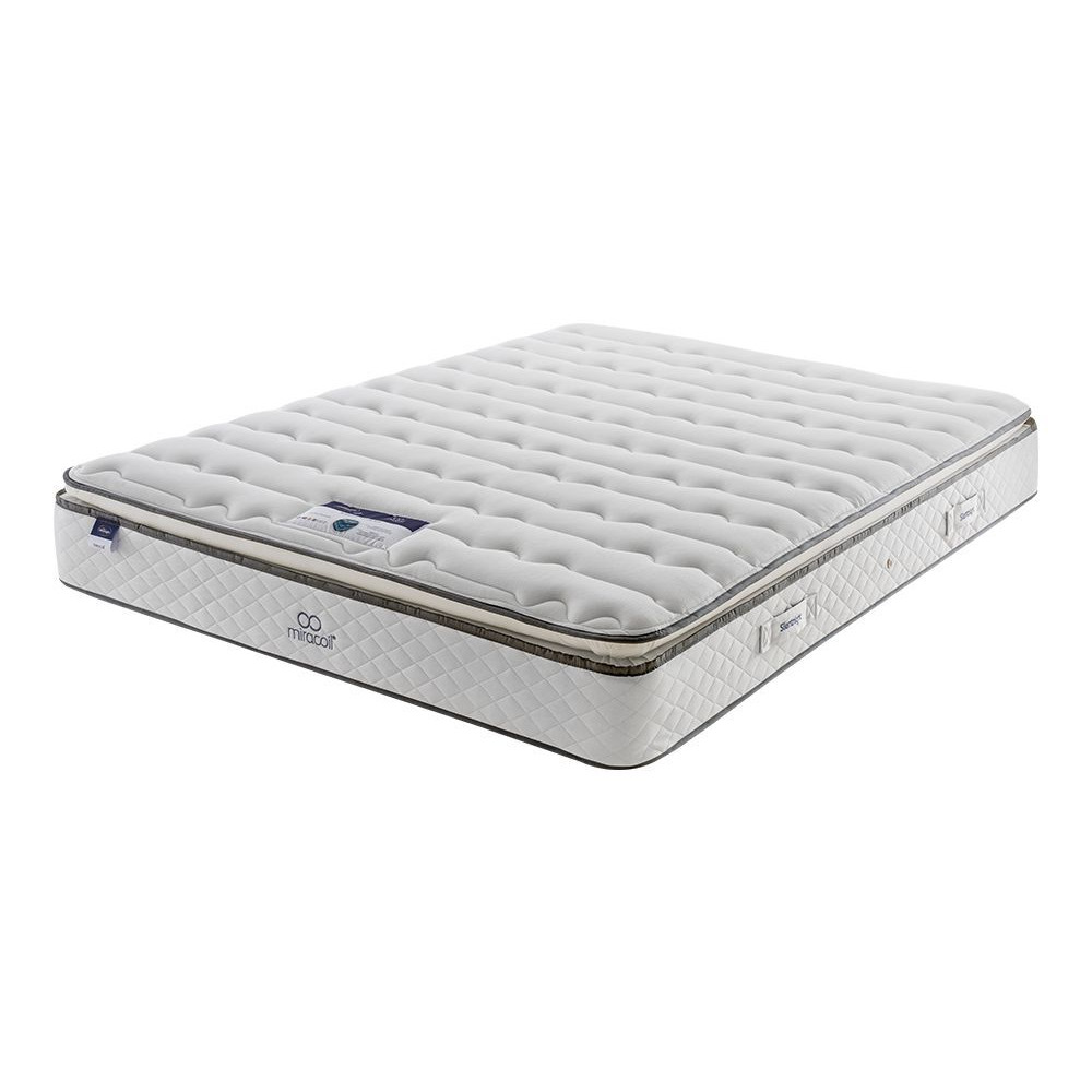 Silentnight Miracoil Pillow Top Limited Edition Mattress, Single by