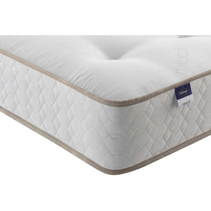 Silentnight Eco Comfort Miracoil Ortho Mattress, King Size by