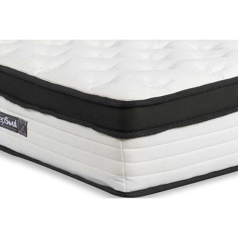 SleepSoul Cloud 800 Pocket Memory Mattress, Small Double by