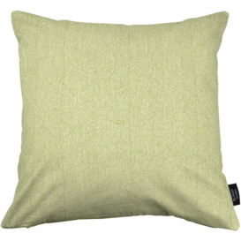 Herringbone Sage Green Cushion, Polyester Filler / 60cm x 60cm