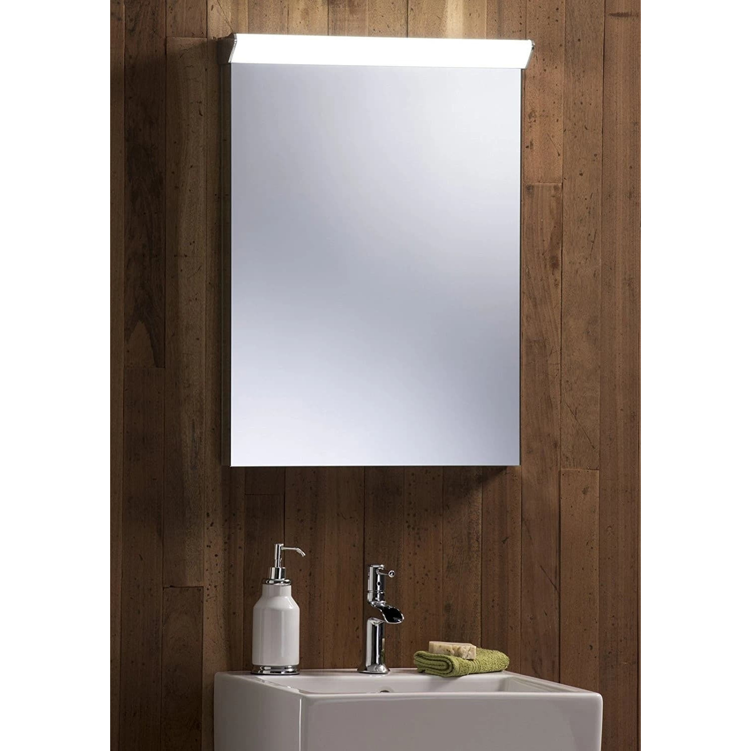 LED Illuminated Bathroom Wall Mirror LED33 Size-70HX50Wcm