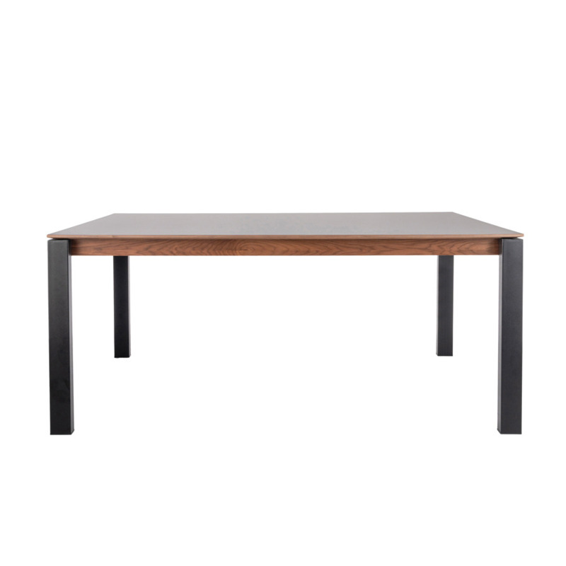 Corinna 8 Seat Dining Table Grey - Black legs by My-Furniture ...