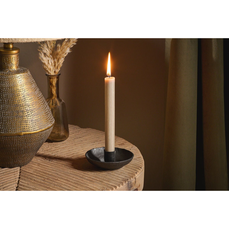 nkuku Samar Iron Candle Holder Candles Holders & Lanterns Antique