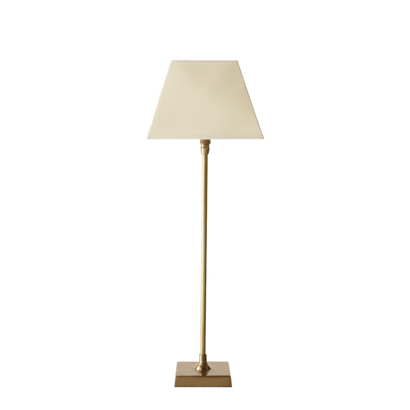 OKA, Classic Stork Bedside Lamp Brass, Table Lamps, Brass by OKA