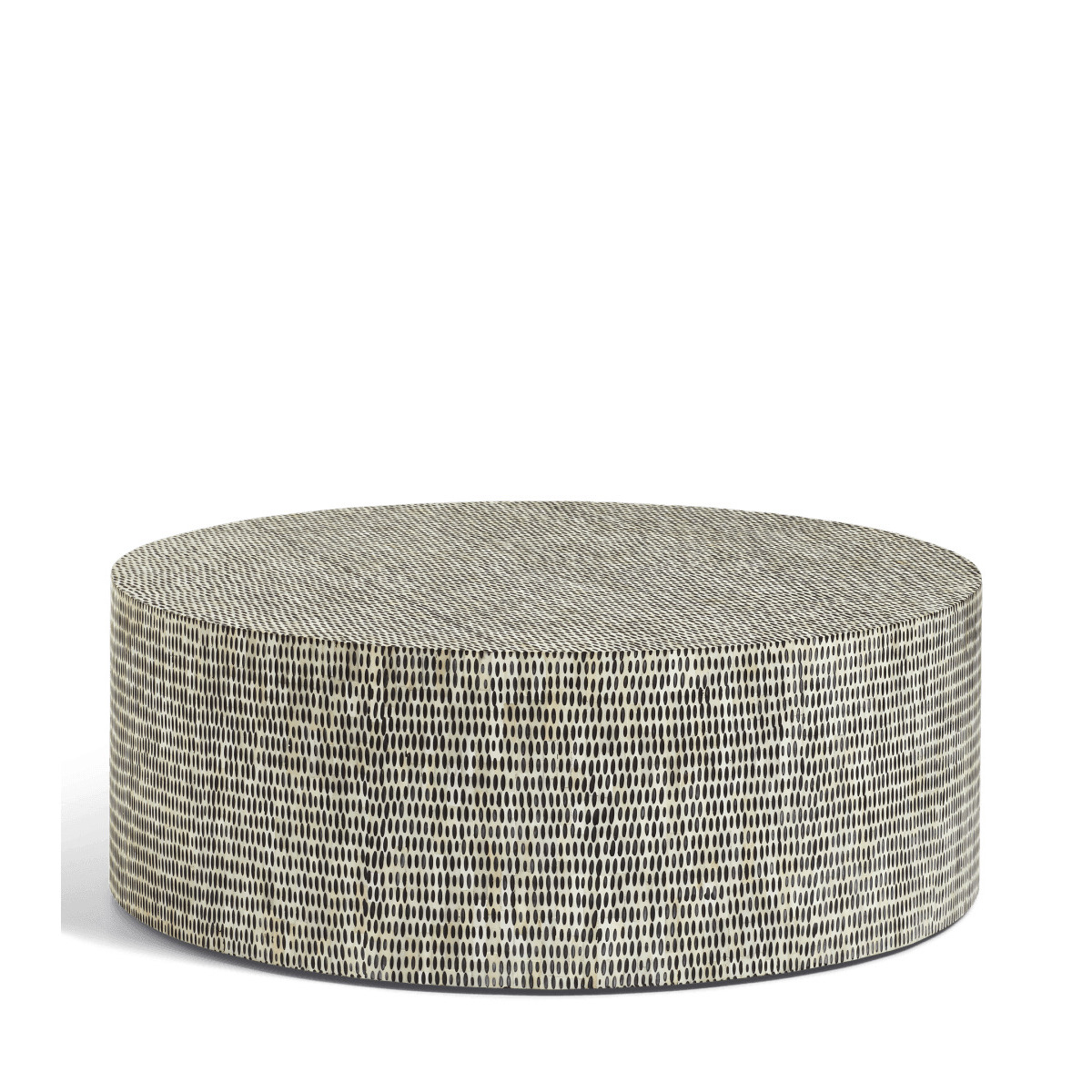 OKA, Estella Coffee Table Bone, Coffee Tables, Bone/MDF Wood by OKA