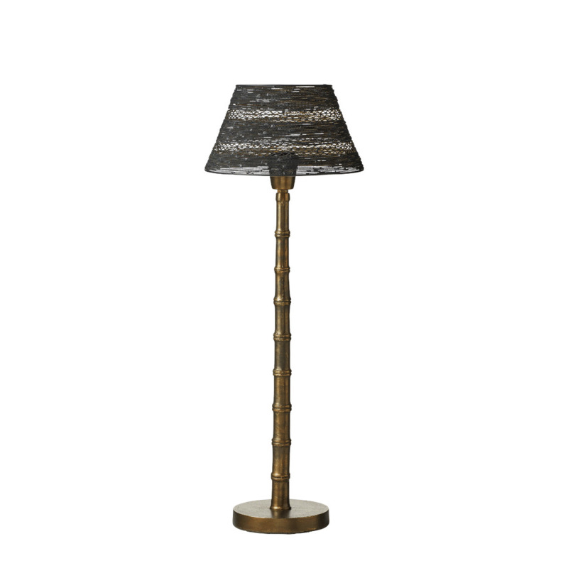 OKA, Merdiven Lamp & Shade Antique Bronze, Table Lamps by OKA
