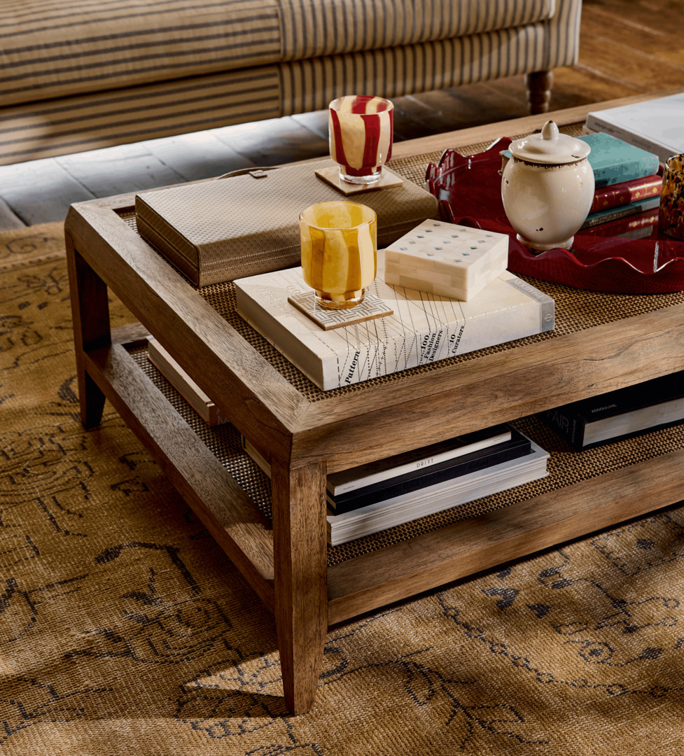 OKA, Alicia Coffee Table - Natural, Coffee Table by OKA | uFurnish.com