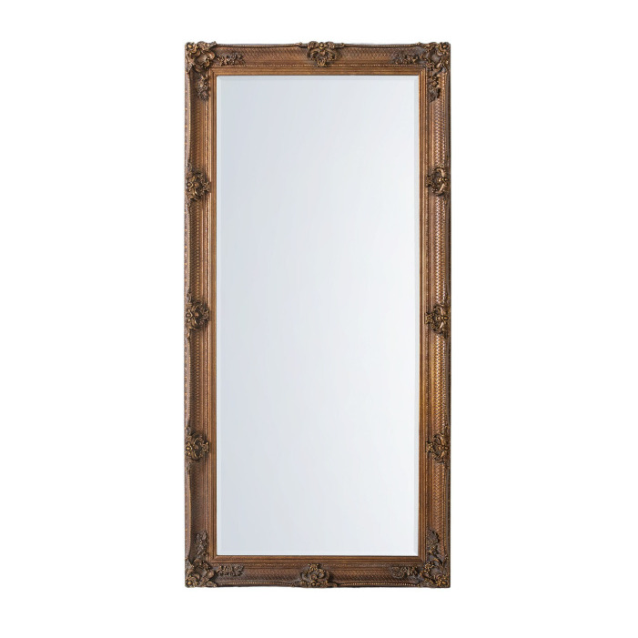 Gallery Interiors Abbey Leaner Mirror in Gold by Olivia's