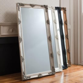 Gallery Interiors Abbey Leaner Mirror Black - Outlet