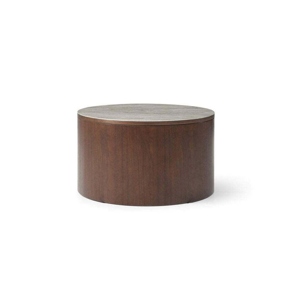 Twenty10 Twenty10 Designs Willow Circular Timber Tabacco Coffee Table by Olivia ...