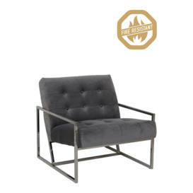 Light & Living Geneve Fr Occasional Chair Grey