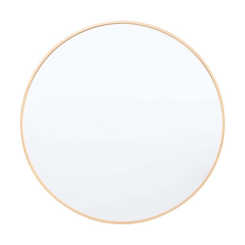 Gallery Interiors Yarlett Round Wall Mirror in Gold by Olivia's