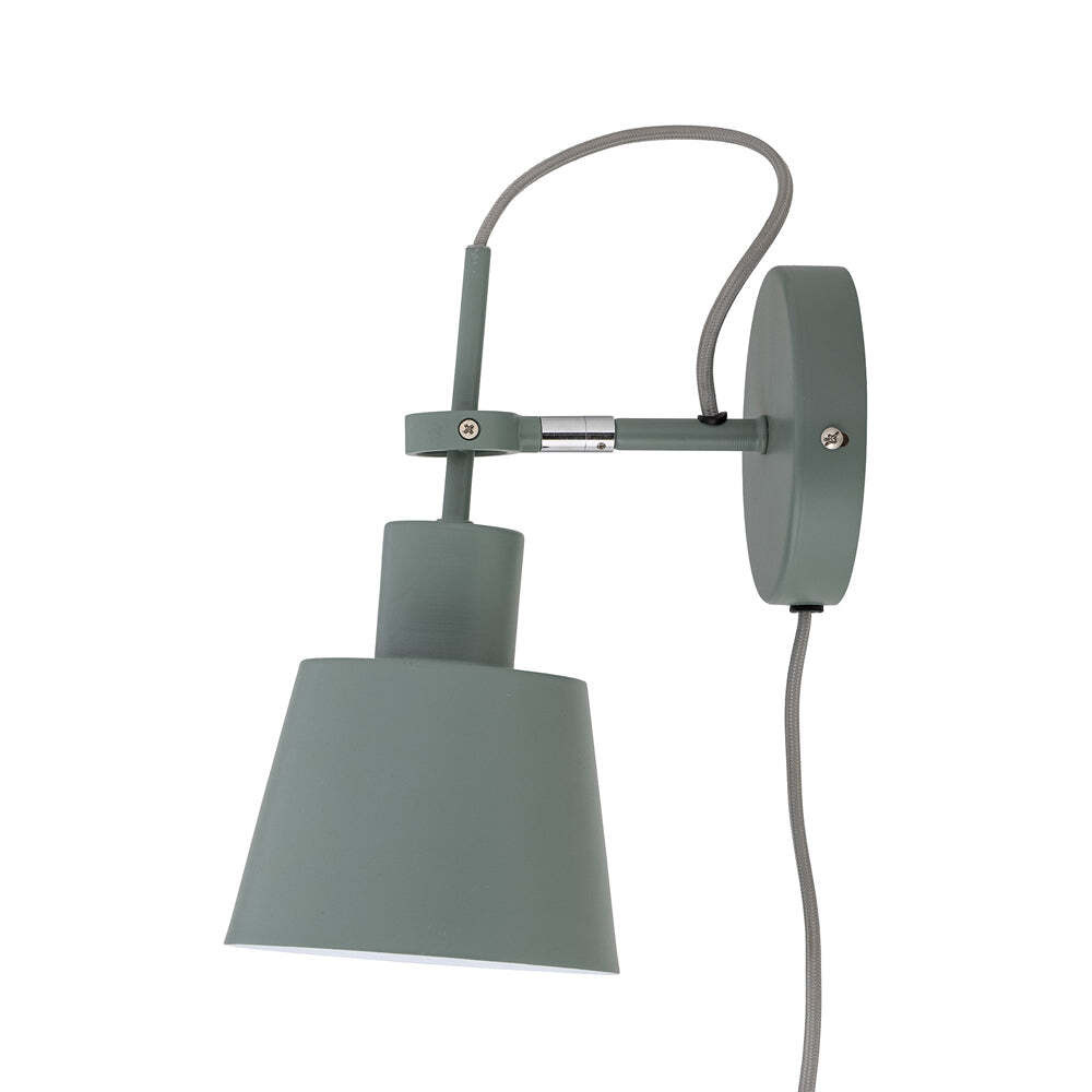 Bloomingville Filine Wall Lamp in Green Iron Outlet by Olivia's