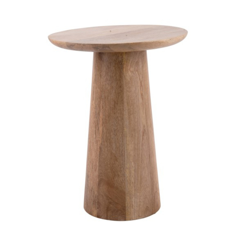 Leitmotiv Pair of 2 Mango Wood Force Side Tables by Olivia's