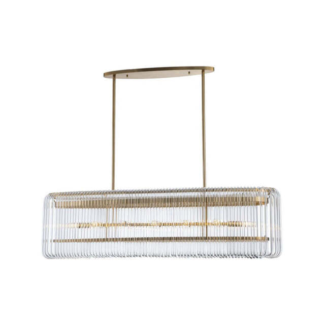 Metropolitan Pendant Light - Antique Brass by Olivia's | uFurnish.com
