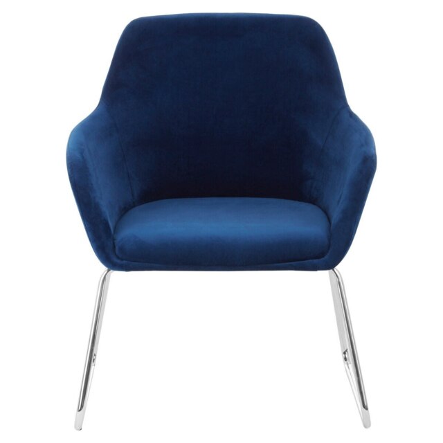 Atronia Blue Fabric Chair