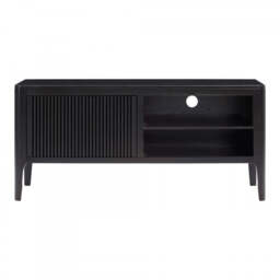 DI Designs Abberley Black Oak Wood Ribbed TV Unit by Otello's Home ...