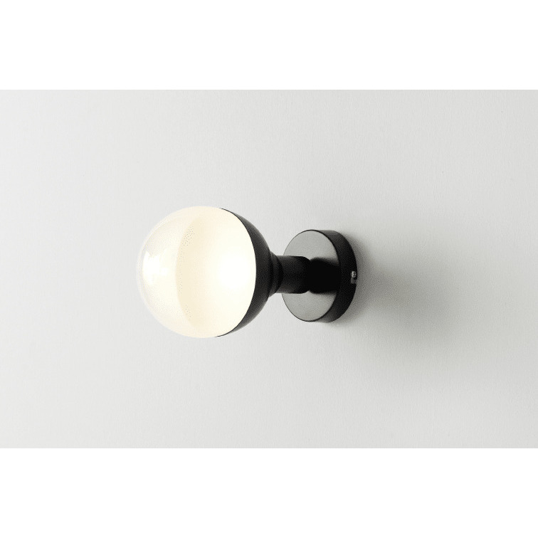 "Orb LED Globe Wall Light , Black " by Pepper Sq | ufurnish.com