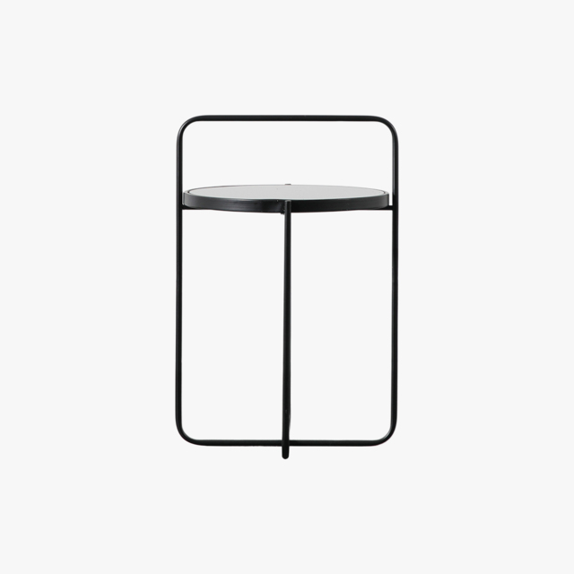 Handy Side Table in Black by Perch & Parrow | uFurnish.com
