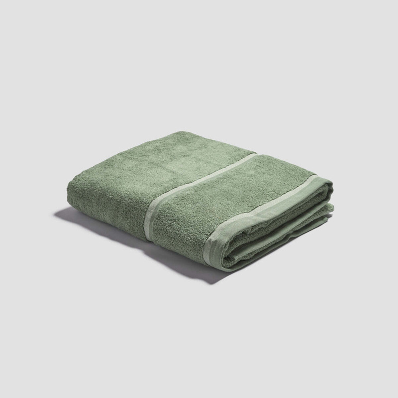 Piglet Meadow Green Bath Sheet Size 39in x 59in (100cm x 150cm) by Piglet in Bed