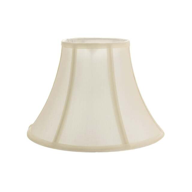 "Rackhams Traditional Empire Shaped Small 8"" Lamp Shade in Silky Cream ...