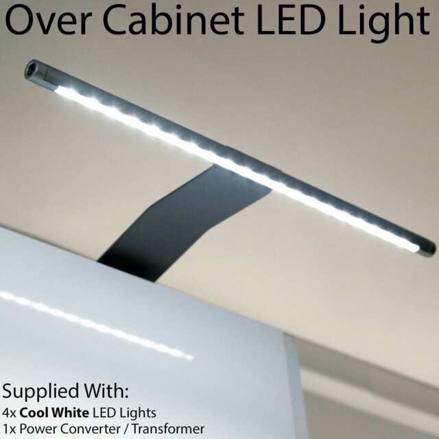 Rackhams Loops 4x Over Cabinet LED Light & Driver Kit COOL WHITE ...