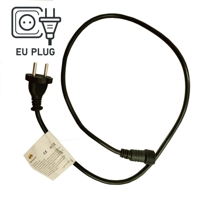 Rackhams European EU Plug Section for Heavy Duty String Lights by ...