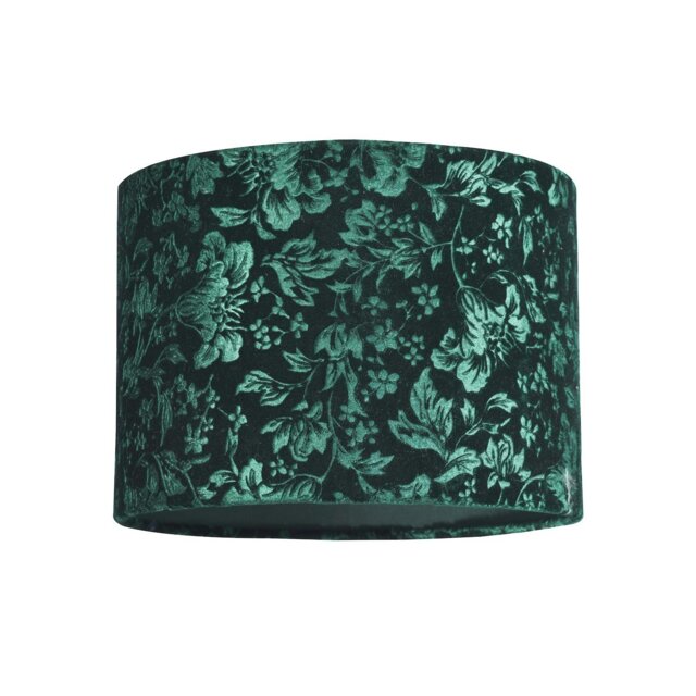 rackhams-floral-decorated-forest-and-emerald-green-velvet-fabric-shade