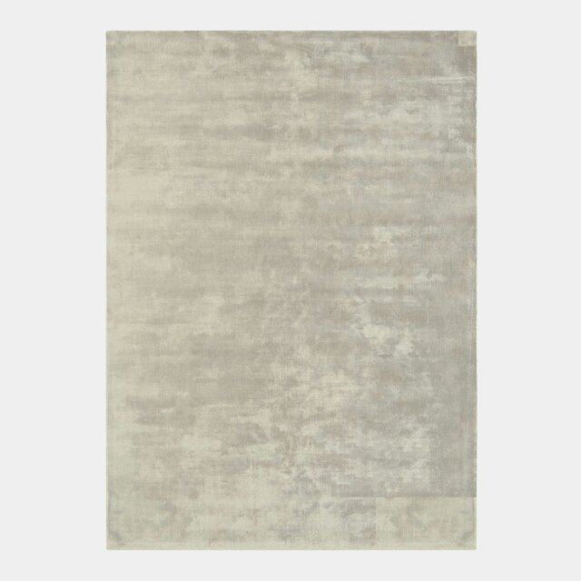 Smoth Rug Rackhams Luxury Silky Smooth Deep Pile Rug - Large - Silver | uFurnish.com