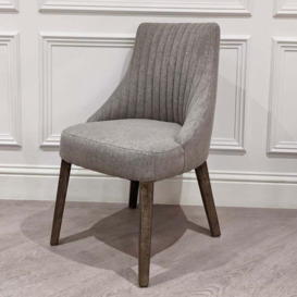 Caesar Premium Warm Grey Dining Chair