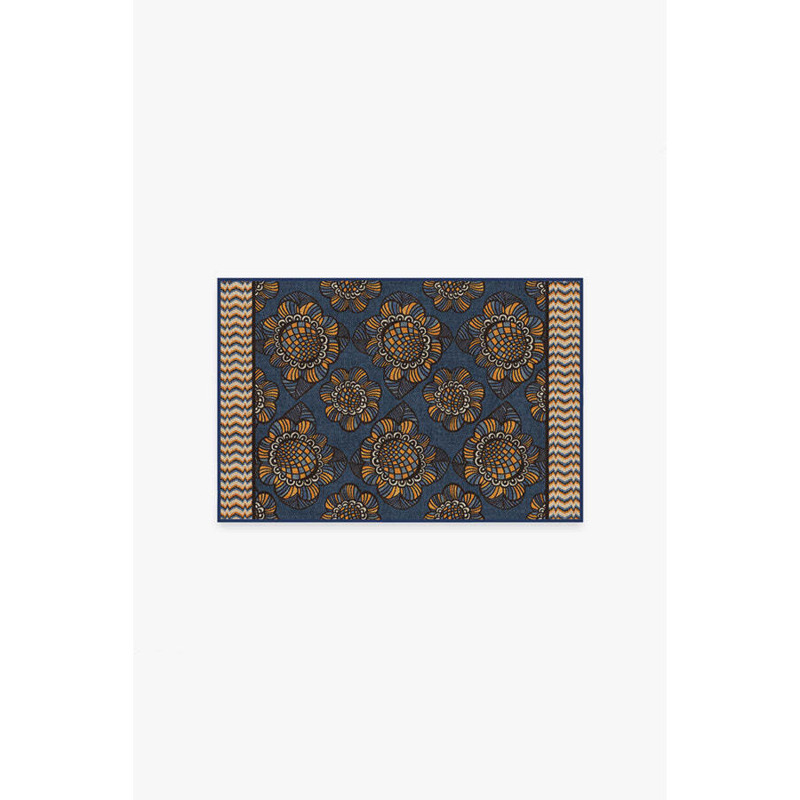 60x90 Machine Washable Area Rug Kid & Pet Friendly Indoor Rugs