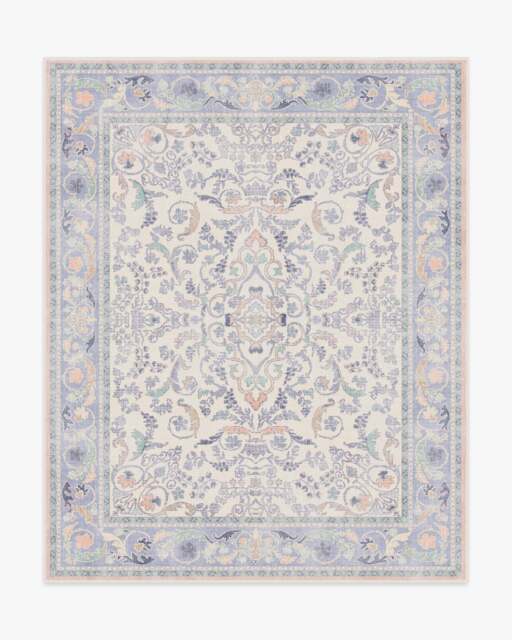 Fit For A Queen Soft Lavender Rug by Bridgerton - 245x305 - Machine ...