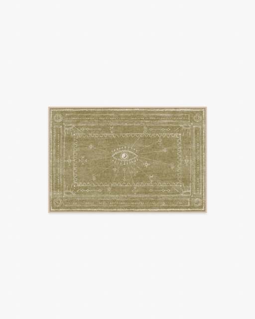 Velith Natural Flatwoven Rug - 60x90 - Machine Washable Area Rug - Kid ...
