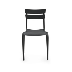 Rivioli Aluminium Garden Chair, Anthracite Grey