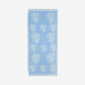Mazu Beach Towel, Blue, 90x170 cm