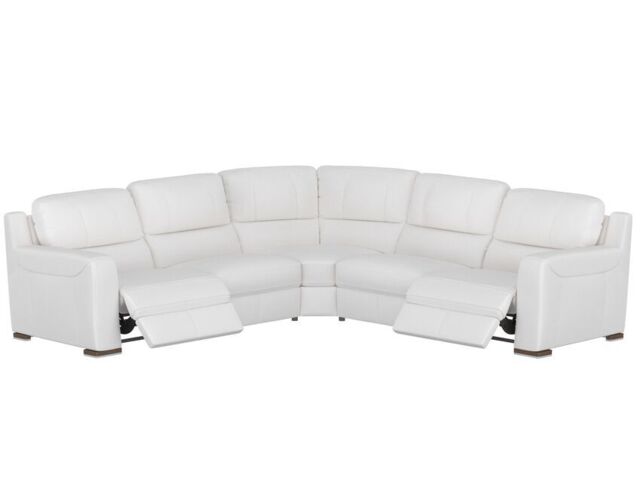 SiSi Italia White Lucca 3 Corner 3 Power Double Sofa by SCS | ufurnish.com