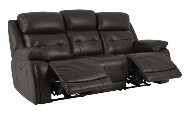 La-Z-Boy Brown El Paso 3 Seater Power Recliner Sofa by SCS | ufurnish.com