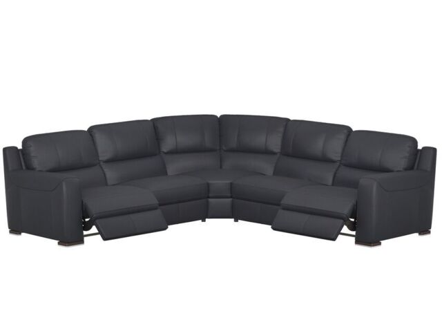 SiSi Italia Blue Lucca 3 Corner 3 Power Double Sofa by SCS | ufurnish.com
