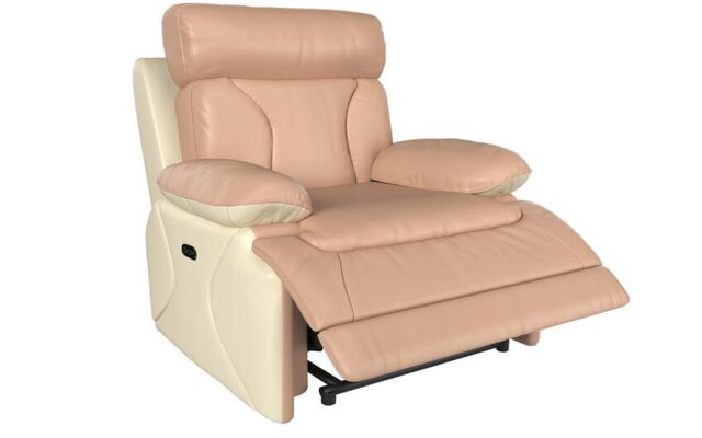 La-Z-Boy Brown Raleigh Power Recliner Chair with Head Tilt by SCS ...